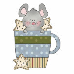 christmas cookies and mouse mug photo sculptures