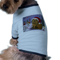 Christmas Crash Dog T Shirt