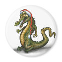 Christmas Crocodile magnets