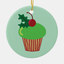 Christmas Cupcake Christmas Ornaments
