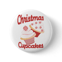 Christmas Cupcakes Buttons