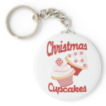 Christmas Cupcakes keychains