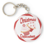 Christmas Cupcakes keychains