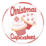 Christmas Cupcakes stickers