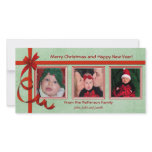 Christmas Curls Triple Treasure photo cards