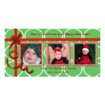 Christmas Curls Triple Treasure Picture Card