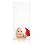 CHRISTMAS CUSTOMIZED RACK CARD