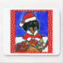 Christmas Dachshund Mouse Pad