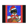 Christmas Dachshund Postcards