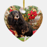 Christmas - Dachshund - Zoey Christmas Tree Ornament