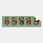 Christmas - Deck the Halls - Australian Kelpie Bumper Sticker