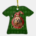 Christmas - Deck the Halls - Cockers Christmas Ornaments