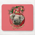 Christmas - Deck the Halls - Koalas Mousepads