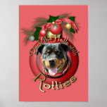 Christmas - Deck the Halls - Rotties - SambaParTi Poster