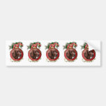 Christmas - Deck the Halls - Setters Bumper Sticker