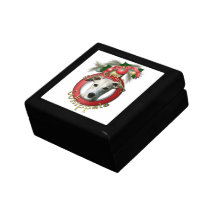 Christmas - Deck the Halls - Whippets Jewelry Boxes