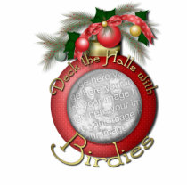 Christmas - Deck the Halls with Birdies