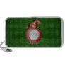 Christmas - Deck the Halls with Birdies Notebook Speaker
