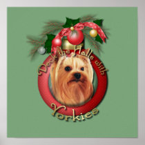 Christmas - Deck the Halls - Yorkies