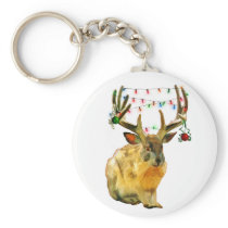 Christmas Decorated Jackalope