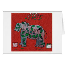 Christmas Decorating Greeting Card