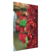 Christmas decoration canvas prints