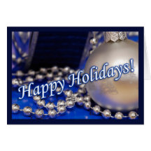 Christmas Decoration Greeting Card
