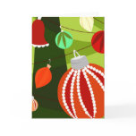Christmas Decorations Art Card