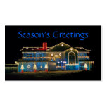 Christmas Decorations Gift Tags business cards