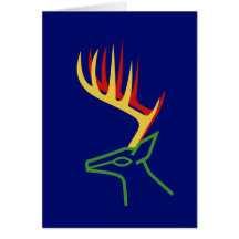 Christmas Deer Cards