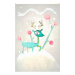 Christmas deer Stationery