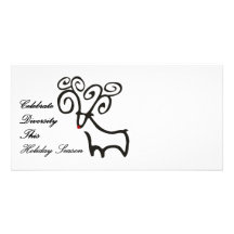 CHRISTMAS DESIGNS PHOTO CARD TEMPLATE