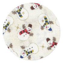 CHRISTMAS DESIGNS ROUND STICKER