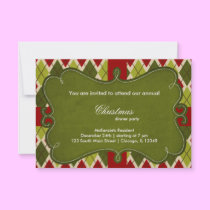 Christmas Diamonds invitations