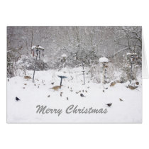 Christmas dinner ... card