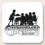Christmas Dinner Cork Coaster