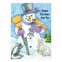 Christmas Dinner Party 2 Invitation