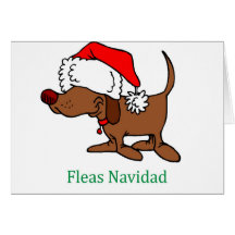 Christmas Dog Card