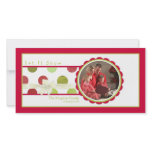 Christmas Dots Photo Cards photo cards