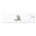 Christmas Dragon bumper stickers