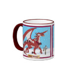 Christmas Dragon Mugs
