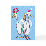 Christmas ducks cards