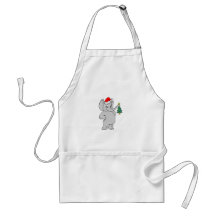 Christmas Elephant Aprons