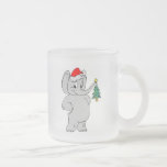 Christmas Elephant Coffee Mug