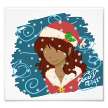 Christmas Elf Photographic Print