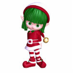 Christmas Elf photo sculptures