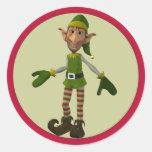Christmas Elf Stickers
