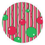 Christmas Envelope Seals: Modern Pizazz stickers