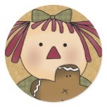Christmas Envelope Seals: Simple Joys Annie stickers
