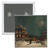 Christmas Eve Button